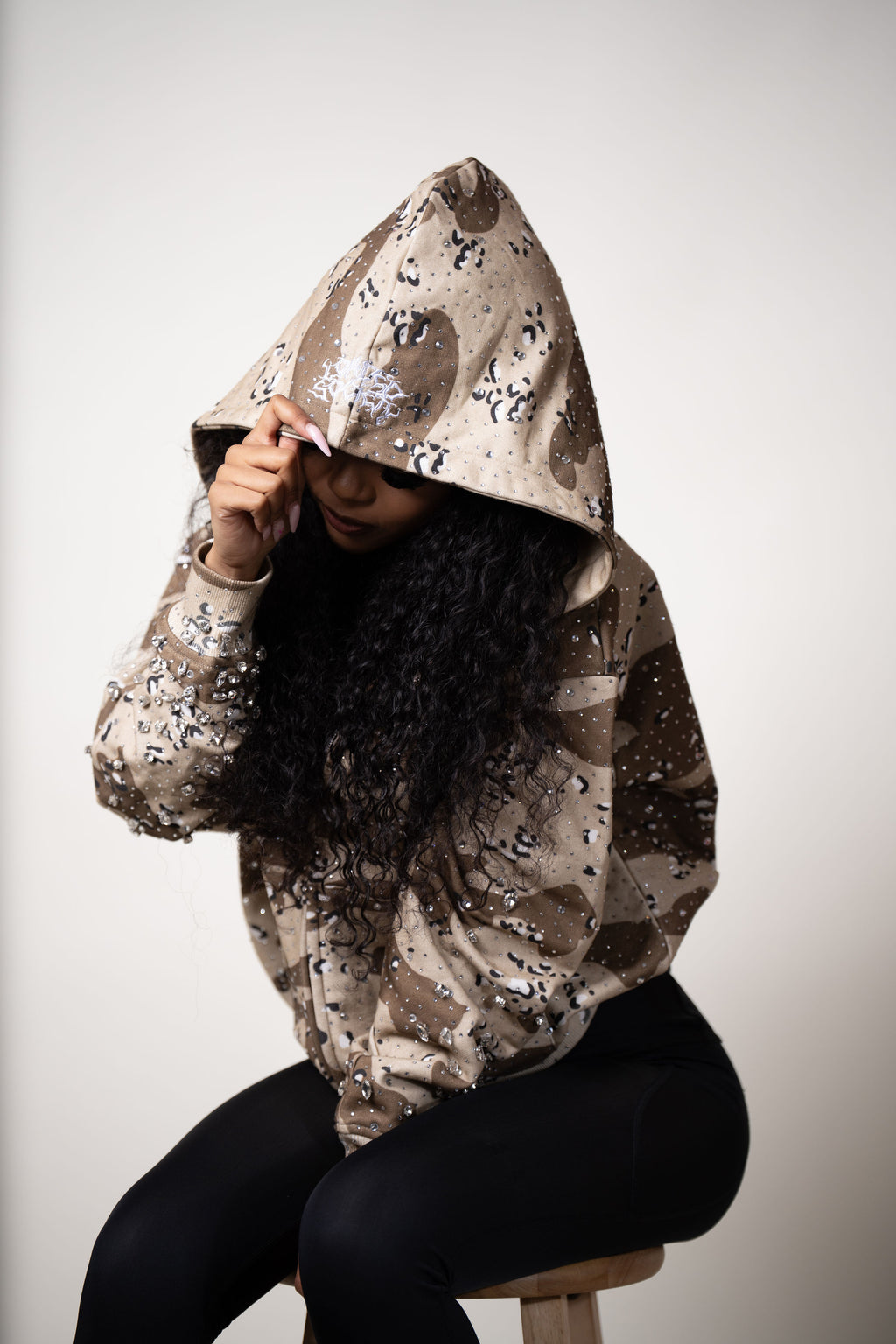 DESERT CAMO ZIP UP